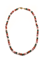 Indlæs billede til gallerivisning Rose Quartz, Rhodonite, Carnelian, Agate and Smoky Quartz